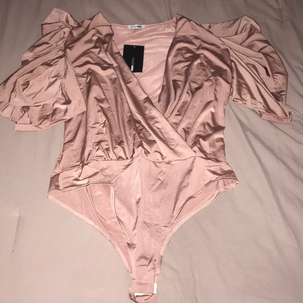 Satin bodysuit
